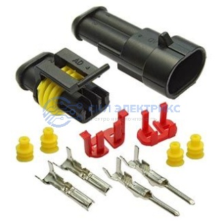 SuperSeal 1.5, 2PIN MF фото SuperSeal 1.5, 2PIN MF