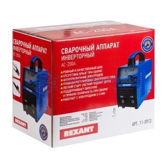 фото Сварочный аппарат инверторный REXANT АС-200А