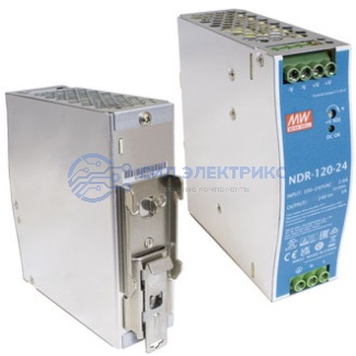 фото Блок питания  NDR-120-24-MW