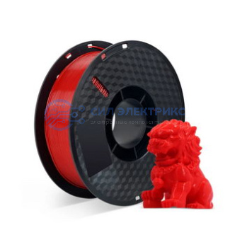 фото Филамент для 3D-принтера PETG-1.75-RED-1KG