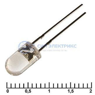 фото Светодиод 5RWWC 14000mcd 6500K 3,4v 15d