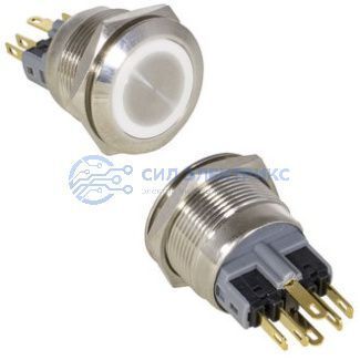 фото Кнопка антивандальная GQ22-11E/W/N on-(off)+off-(on)