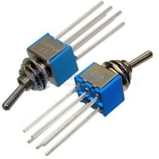 фото Микротумблер STM-202-A3, ON-ON, SPDT, 3 А, 250 В, 20 мОм