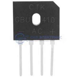 фото Диодный мост GBU410, 4 А, 1000 В, однофазный, корпус GBU
