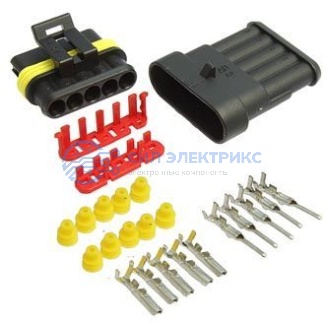 SuperSeal 1.5, 5PIN MF фото SuperSeal 1.5, 5PIN MF