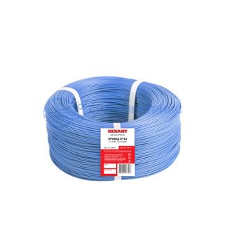 фото Провод ПГВА REXANT 1х2.50 мм², Cu, синий, бухта 200 м