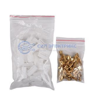 Клемма плоская гнездо 6.3 мм 1-1.5 мм² (РП-м 1.5-(6.3)) + колодка REXANT фото Клемма плоская гнездо 6.3 мм 1-1.5 мм² (РП-м 1.5-(6.3)) + колодка REXANT