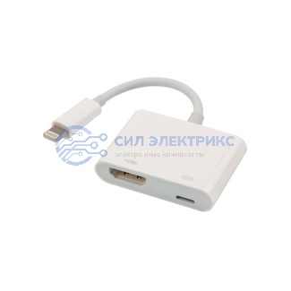 Переходник Lightning (Male) - HDMI (Female) REXANT фото Переходник Lightning (Male) - HDMI (Female) REXANT