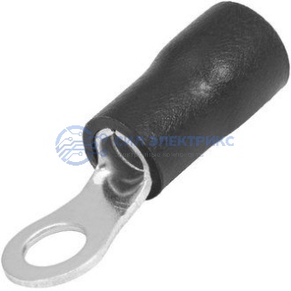 фото Наконечник кольцевой изолированный RV3.5-4 black