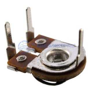 фото Резистор подстроечный SH-085, 50 кОм, однооборотный, корпус СП3-38Б