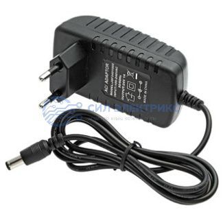 Импульсный блок питания, постоянный ток (DC), 24 В, 1 А, штырьковый разъём 5.5×2.1 мм фото Импульсный блок питания, постоянный ток (DC), 24 В, 1 А, штырьковый разъём 5.5×2.1 мм