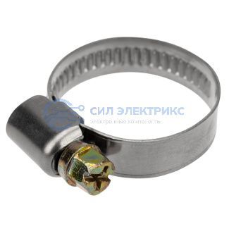 фото Хомут червячный 16-27-0,7 мм, (упак. 50 шт) REXANT