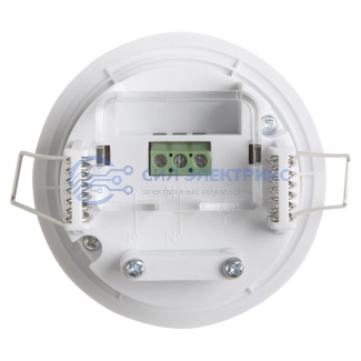 фото Датчик движения точечный микроволновый ДДТМ 01, 360°,1200 Вт, 3-2000 Лк, 1-8 м, 10-720 сек. REXANT