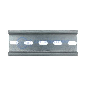 фото DIN-рейка 45см перфорированная оцинкованная Rexant