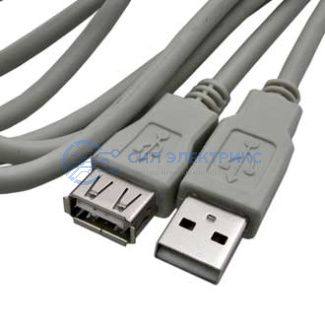 фото Кабель USB2.0 A(m)-USB A(f) G 5m