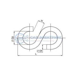 фото Крюк тип «S» 6