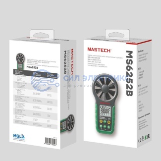 Цифровой анемометр MS6252B MASTECH фото Цифровой анемометр MS6252B MASTECH