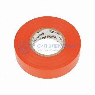 фото Изолента ПВХ профессиональная, 0,18х19 мм х 20 м, красная KRANZ