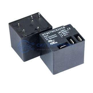 фото Реле NT90T-N-C-S-DC24V-S-B-0.9, 24VDC, 10A, тип контактов: переключающий (SPDT), сила удержания: 100 г, рабочая температура: -40°C до +85°C
