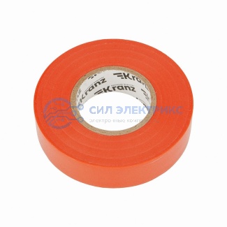 фото Изолента ПВХ профессиональная, 0,18х19 мм х 20 м, красная KRANZ