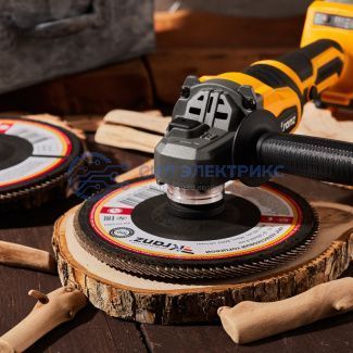 фото Круг лепестковый торцевой, P40, 180х22,2мм KRANZ