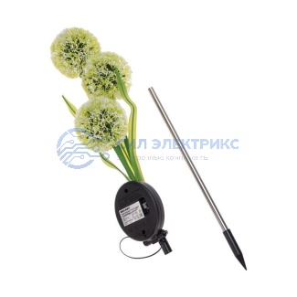 фото Светильник грунтовый Одуванчик, RGB, встроенный аккумулятор, солнечная панель REXANT