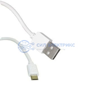 Кабель USB2.0 A(m)-micro USB B(m) W 1,5m фото Кабель USB2.0 A(m)-micro USB B(m) W 1,5m