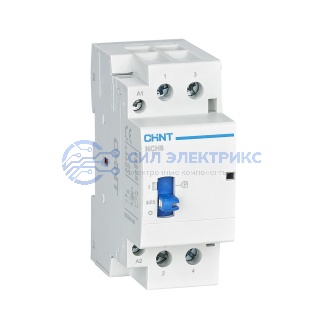 фото Контактор модульный с ручн. упр. NCH8-63M/02 AC220-240В 50/60Гц (R)