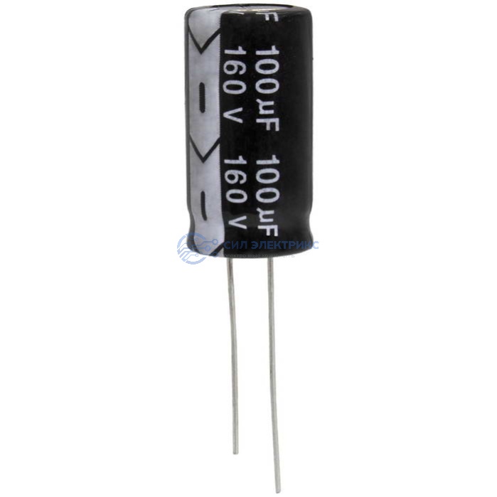 100 UF 160V 105*C 13*25 (JWCO) фото 100 UF 160V 105*C 13*25 (JWCO)