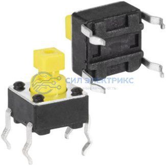 фото Тактовая кнопка KAN0611-0731Y 6x6x7.3 mm