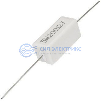 фото Резистор мощный постоянный RX27-1, 200 Ом, 5 Вт, допуск 5%, серия SQP5