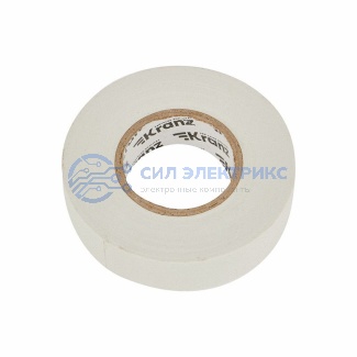 фото Изолента ПВХ профессиональная, 0,18х19 мм, 20 м, белая KRANZ