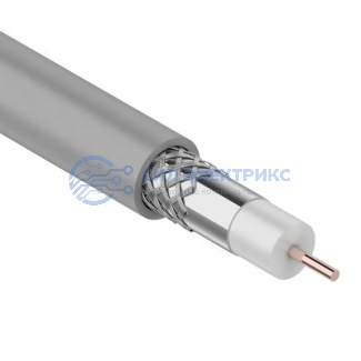 Кабель коаксиальный Кабель коаксиальный RG-8X, 50 Ом, CCS/Al/Al, 75%, 100 м, серый, REXANT фото Кабель коаксиальный Кабель коаксиальный RG-8X, 50 Ом, CCS/Al/Al, 75%, 100 м, серый, REXANT