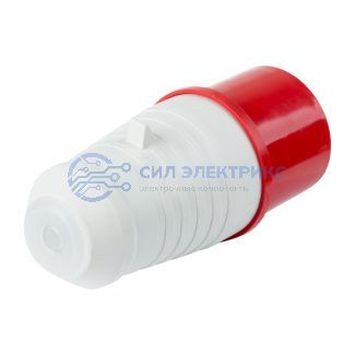 фото Розетка силовая Вилка 024 переносная 3Р+РЕ 32А 380В IP44 REXANT