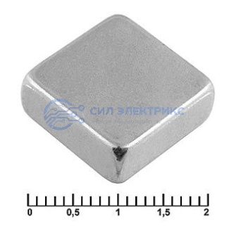 Магнит B 15x15x6 N35 фото Магнит B 15x15x6 N35