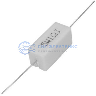 фото Резистор мощный постоянный RX27-1, 1 Ом, 5 Вт, допуск 5%, серия SQP5
