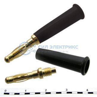 фото Штекер (гнездо, клемма) 10-0068 b black