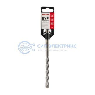 Бур по бетону 10х160 мм крестовая пластина SDS PLUS REXANT фото Бур по бетону 10х160 мм крестовая пластина SDS PLUS REXANT