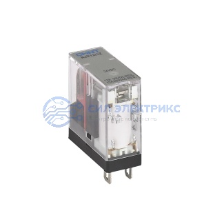 фото Миниатюрное реле NJX12/2Z(D) 8А DC110В с индик. 2ПК (R)
