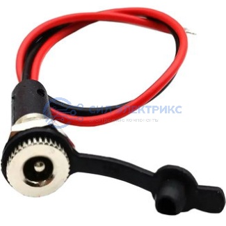 фото Разъём питания штырьковый TC-021 5.5x2.5mm cap