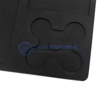 фото Коврик антистатический термостойкий 329х208х2.6 мм черный