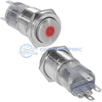 фото Кнопка антивандальная LAS2GQPH-11ZD/R/N on-on