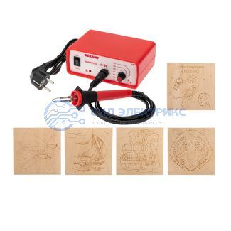 Набор для выжигания REXANT, «Для мальчиков», Выжигатель + 5 досок, 150х150 мм, пакет фото Набор для выжигания REXANT, «Для мальчиков», Выжигатель + 5 досок, 150х150 мм, пакет