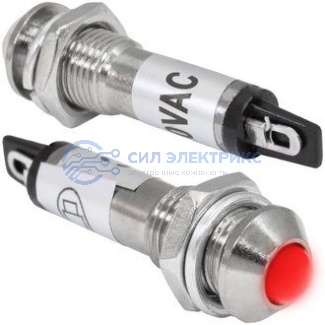 фото Лампочка неоновая в корпусе N-705-R 220V