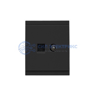 Розетка SETE компьютерная RJ45 кат6 + TV с/у антрацит IP20/IP44 KRANZ фото Розетка SETE компьютерная RJ45 кат6 + TV с/у антрацит IP20/IP44 KRANZ