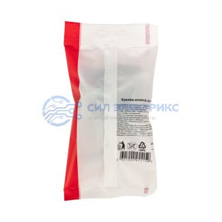 фото Крепеж-клипса для трубы Ø25 мм серая REXANT