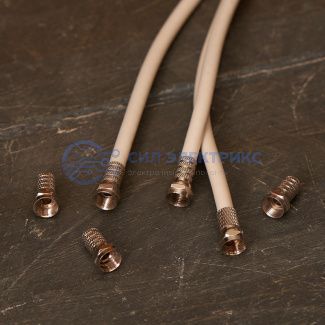 фото F-разъем RG-6 REXANT