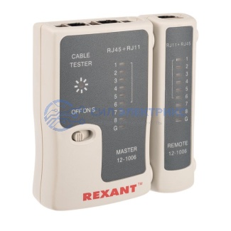 фото Тестер кабеля RJ-45+RJ-11 468 REXANT