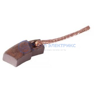 фото Графитовая щетка для электродвигателя brush-1 Cu-C