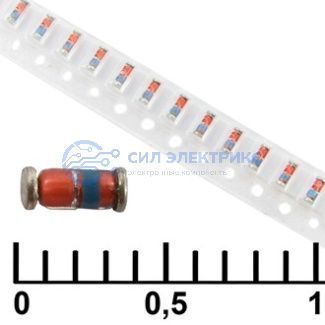 фото Стабилитрон BZV55C20, 20 В, ±5%, 0.5 Вт, корпус SMD Mini‑MELF